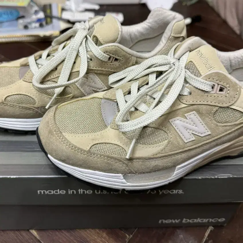 New Balance 992 Made in USA Tan 255