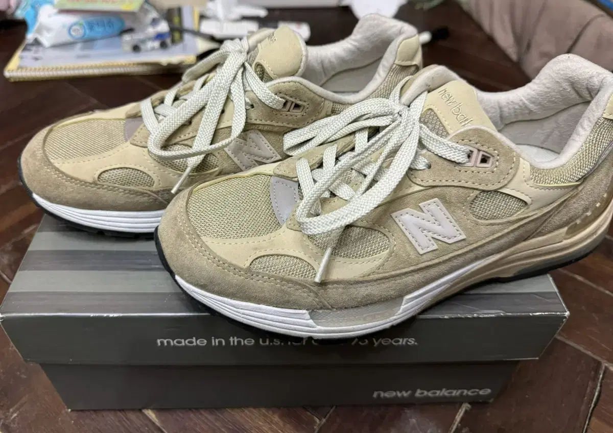 New Balance 992 Made in USA Tan 255