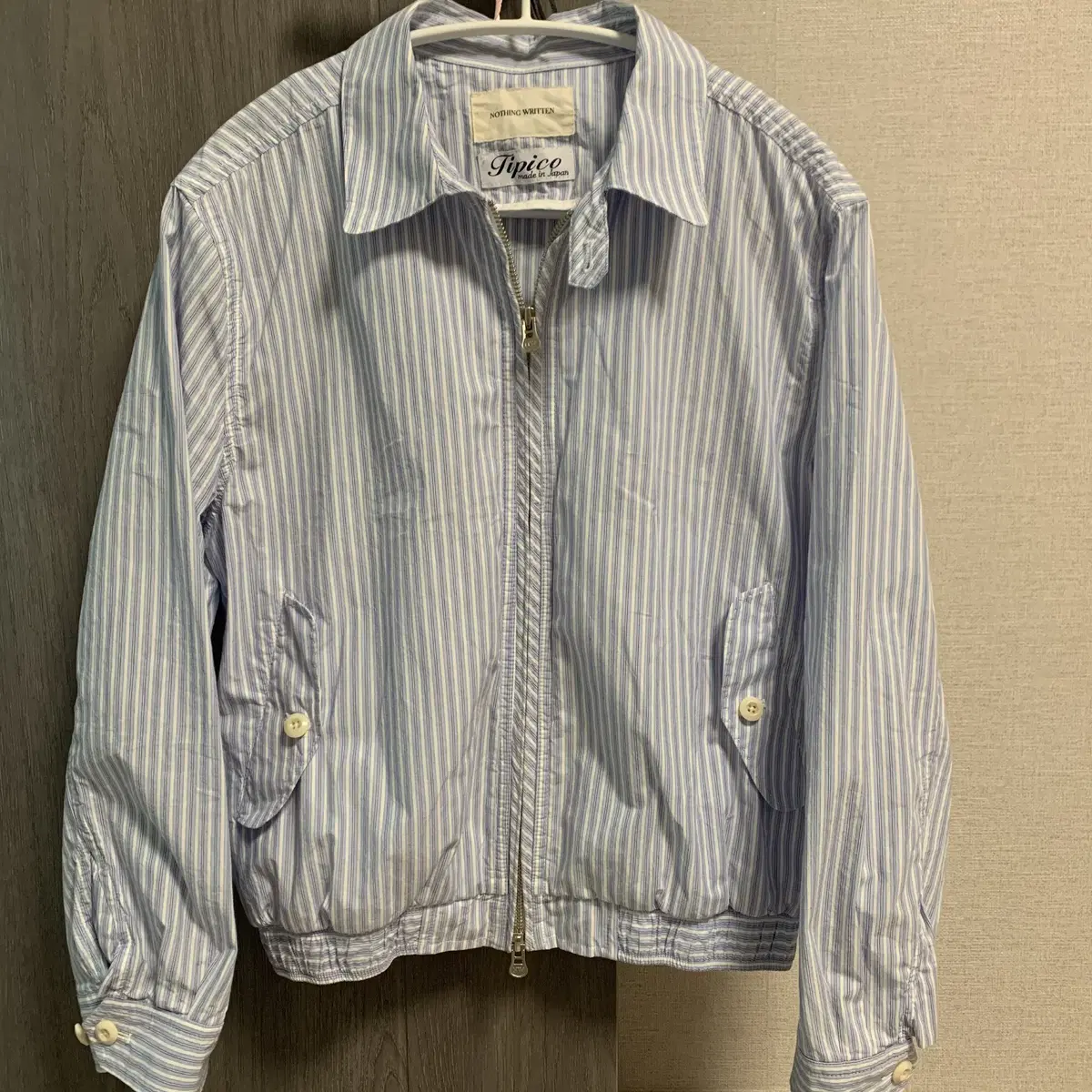 낫띵리튼 marche summer blouson (light blue)