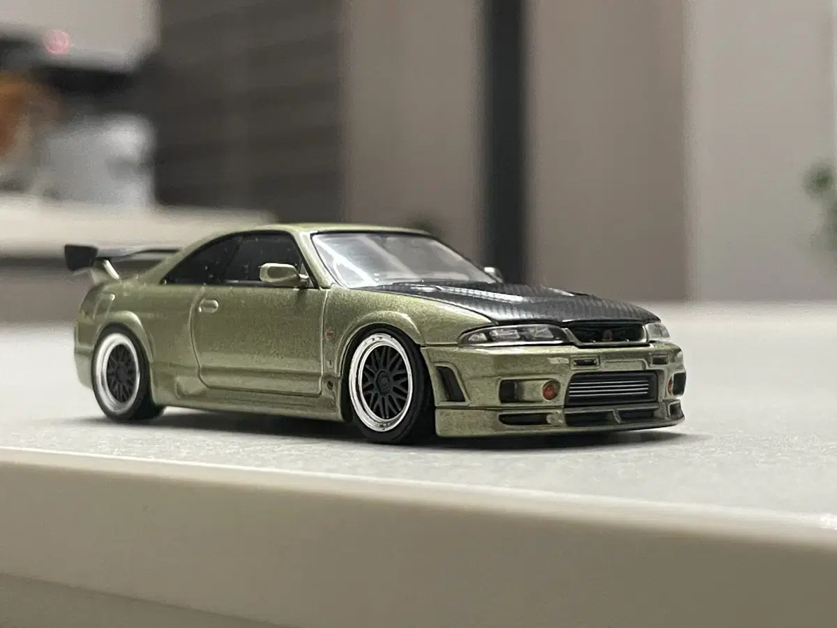 1/64 E-TION Model Nissan GTR33 Mini Car Diecast