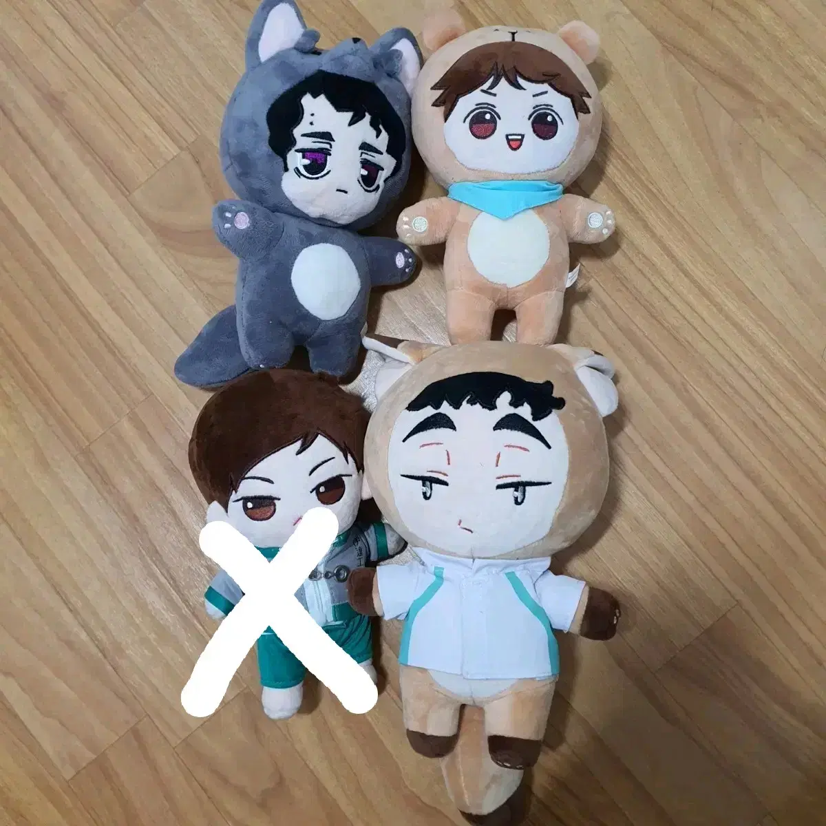 하이큐 비공식 20cm 인형 양도 사쿠사 오이카와 후타쿠치 마츠카와