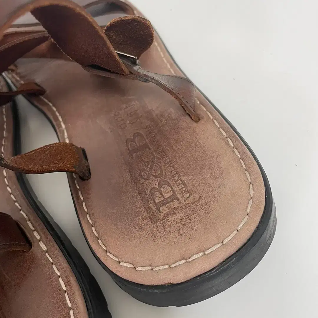 [300] GREEK LEATHER SANDALS 가죽 스트랩 샌들