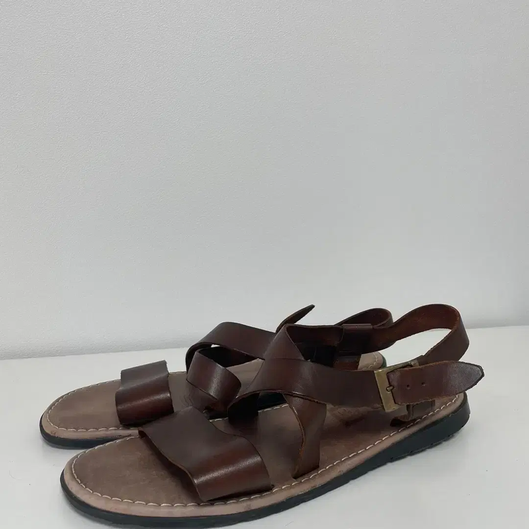 [300] GREEK LEATHER SANDALS 가죽 스트랩 샌들