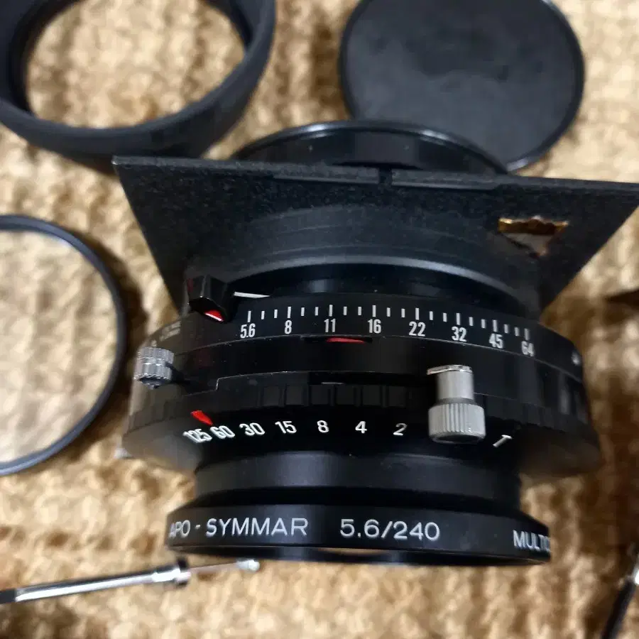 슈나이더 짐머 240MM 5.6F 대형카메라랜즈