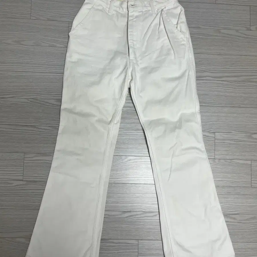 JUN MIKAMI Flare Denim Pants White S