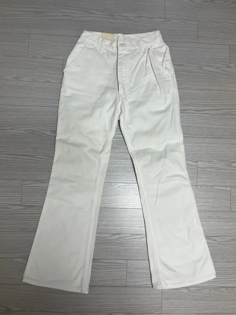 JUN MIKAMI Flare Denim Pants White S