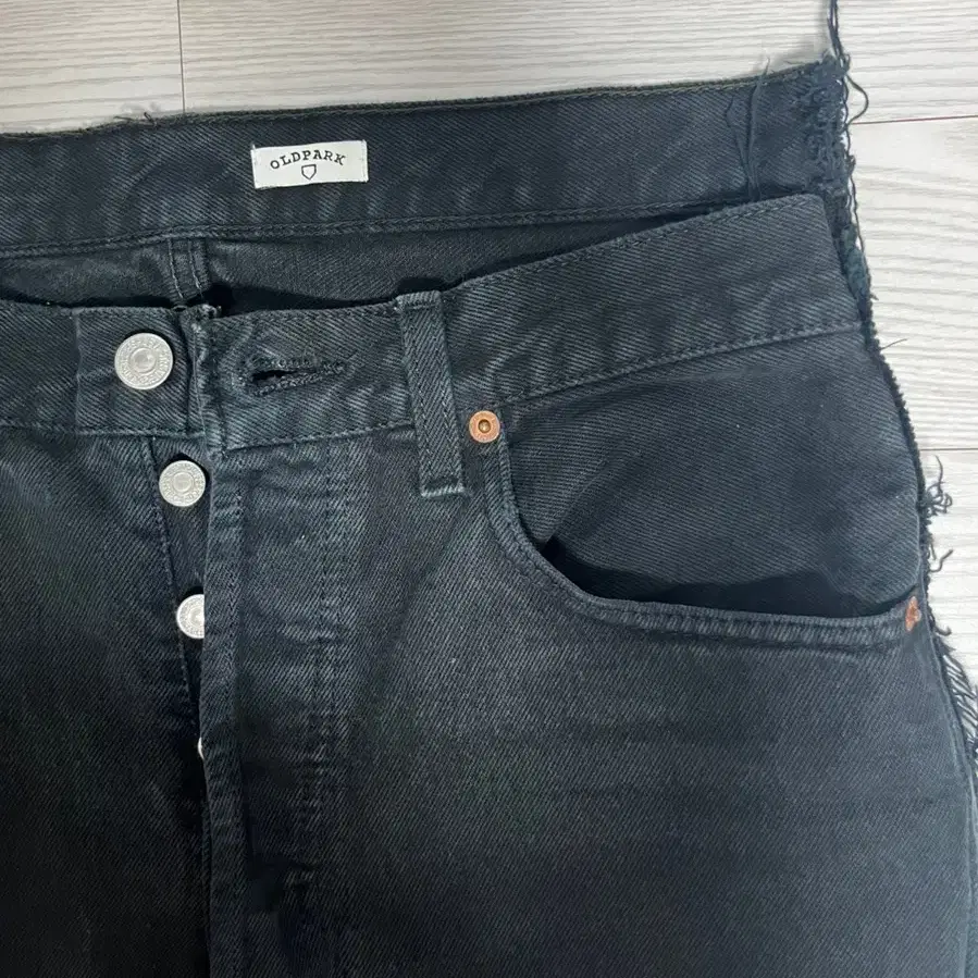 Oldpark Levis Remake Denim Pants Black