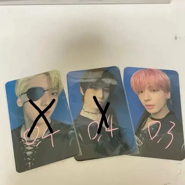 투바투템테이션 파스테 럭드 수빈범규태현 포카 photocard