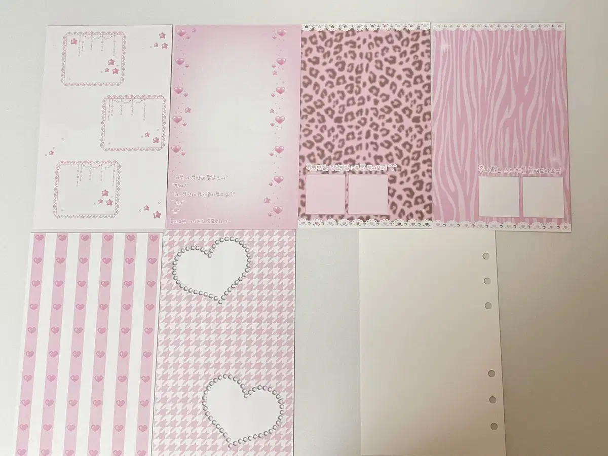 Sell small quantities of A6 diary inserts