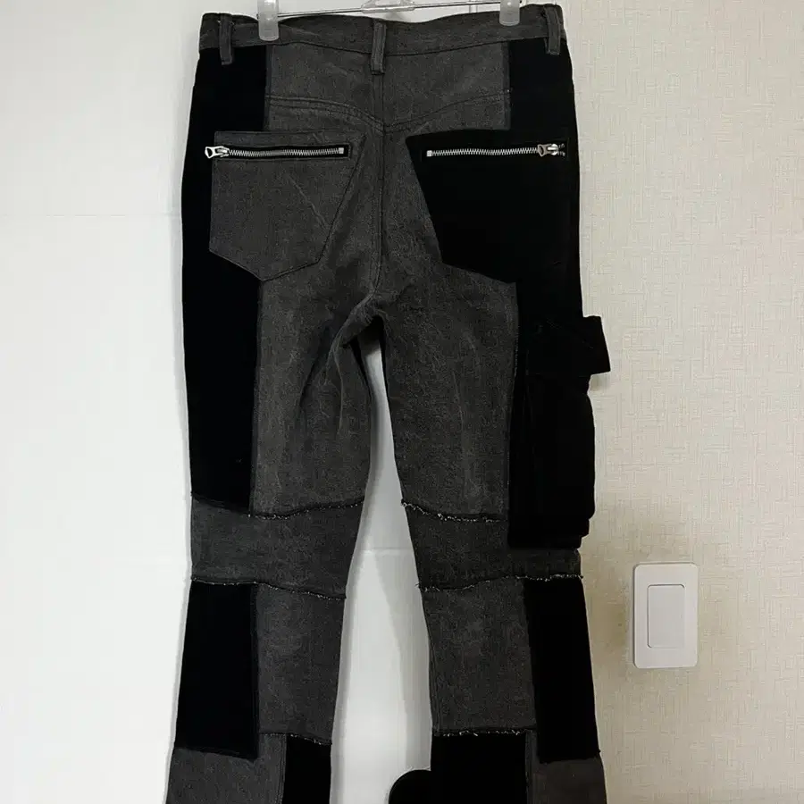 Umamiism Pattern Denim Pants