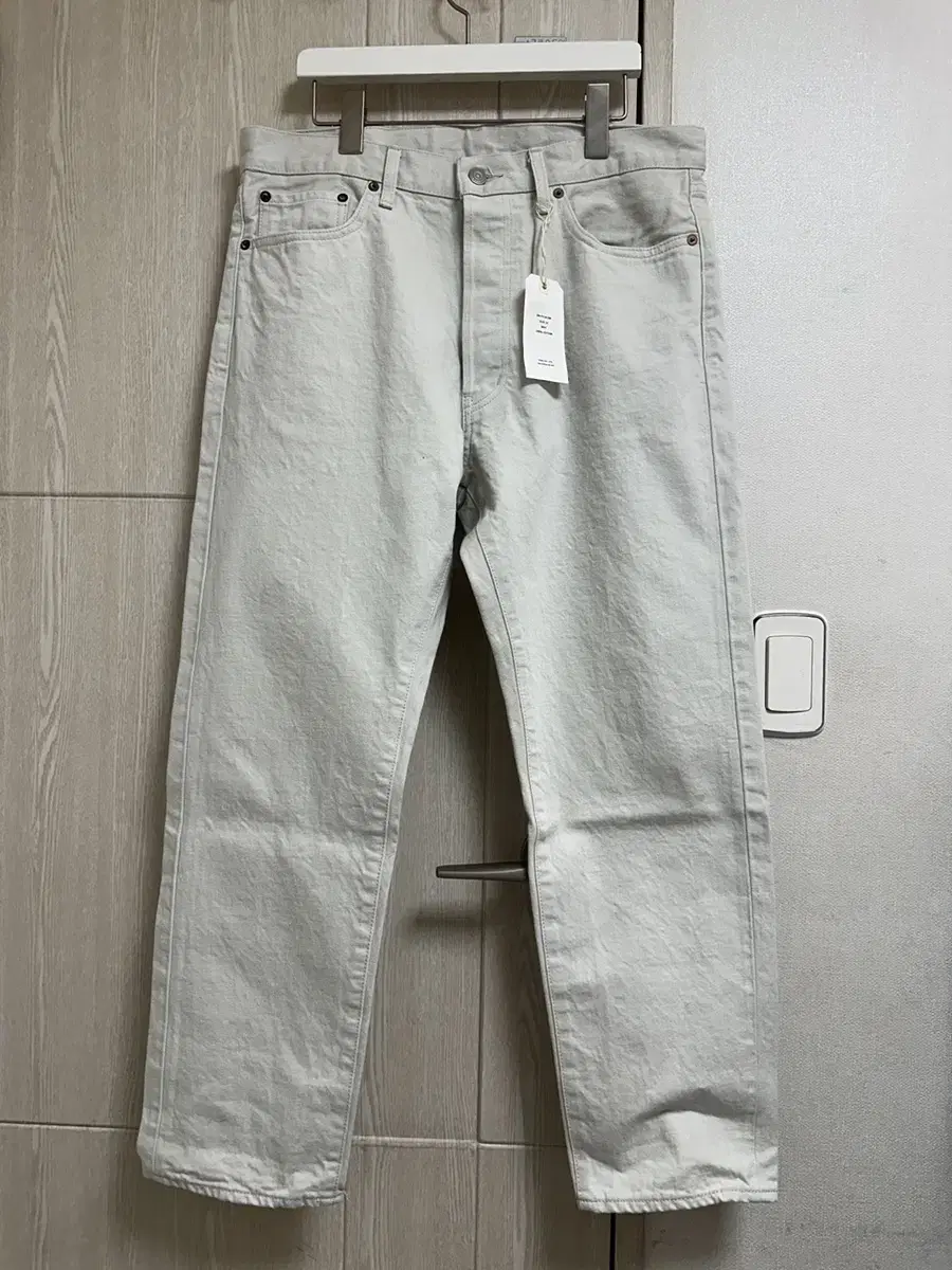 OrdinaryFits 5P Ankle denim (white) New