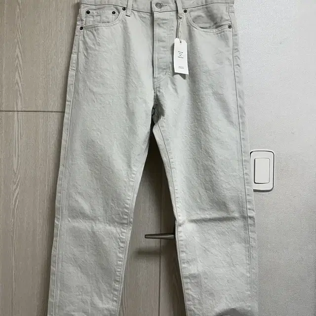 오디너리핏츠 5P Ankle denim (white) 새상품