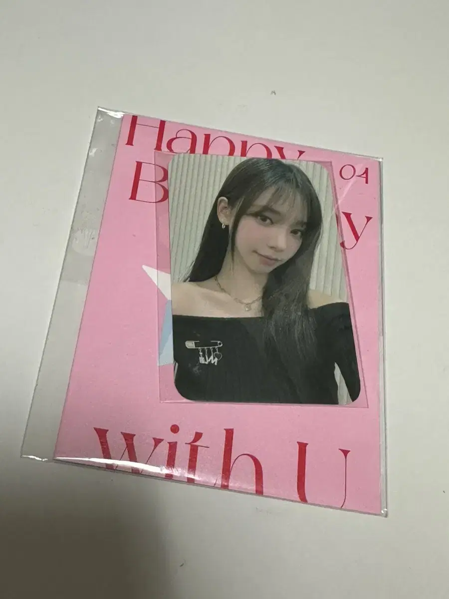 aespa karina birthdayphotocard sealed wts