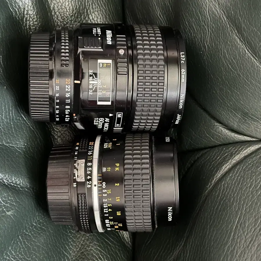 니콘 매크로 접사 렌즈 필카렌즈 수동렌즈 55mm 60mm 2.8 각 가