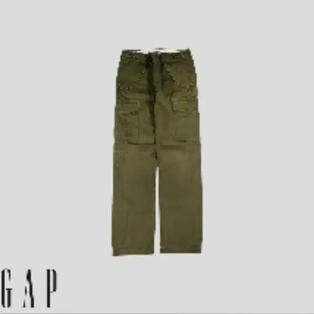 GAP 카키 카고바지