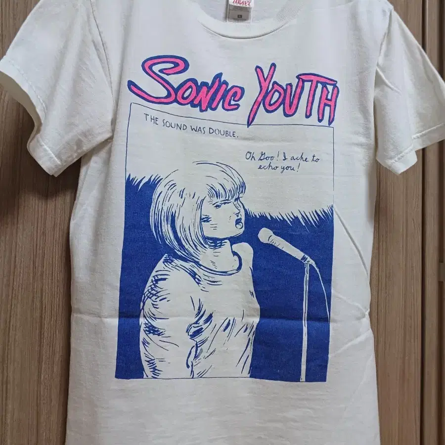 빈티지 소닉유스 밴드 티셔츠 반팔티 sonic youth