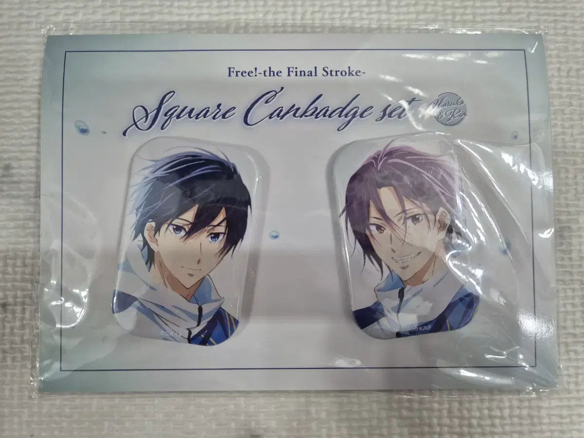 Free! FINAL STROKE CANBADGE Haruka Rin