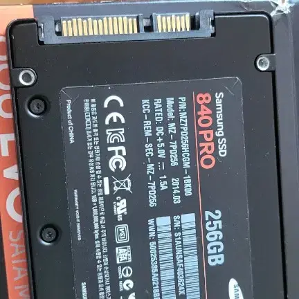 삼성 ssd 840 pro 256gb