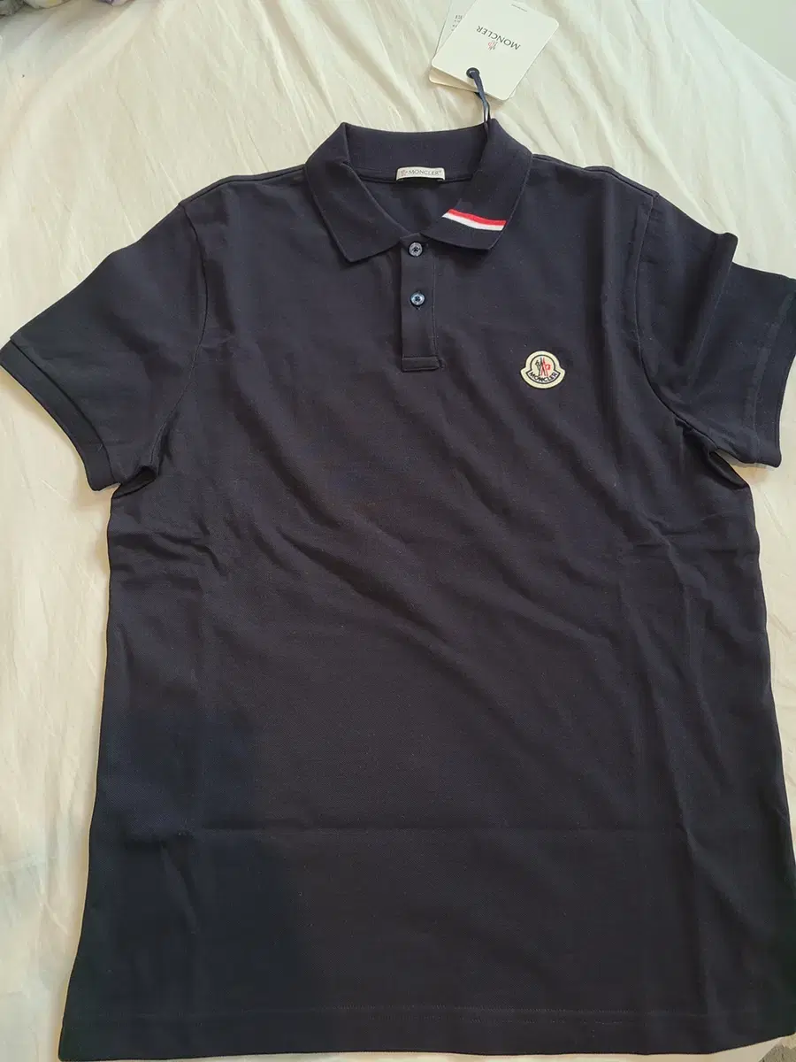 Moncler Polo T-shirt Navy