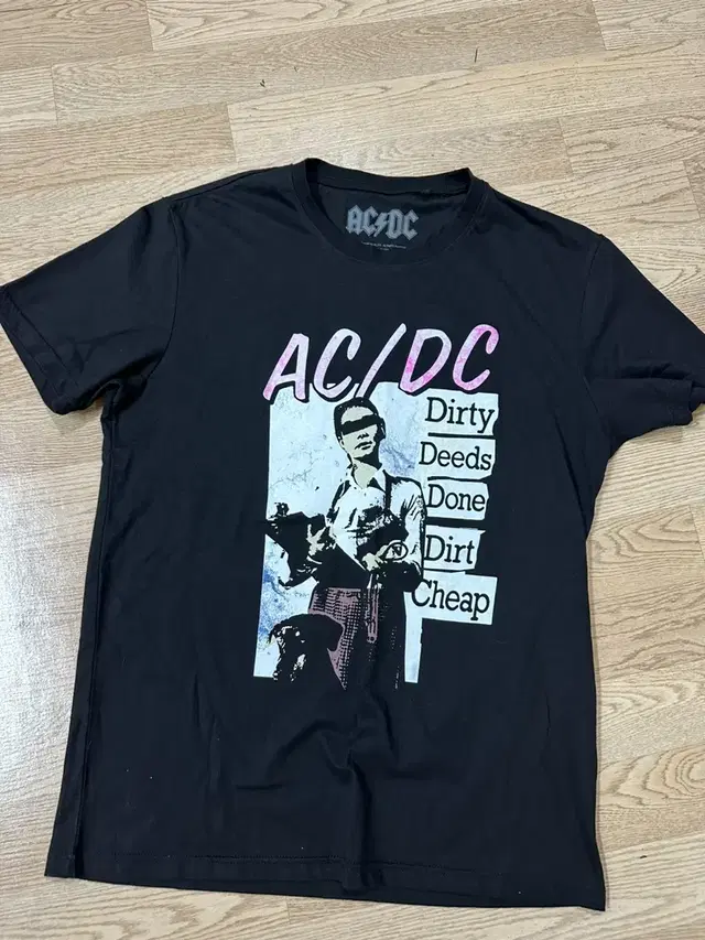 오리지널 밴드티 ac/dc L