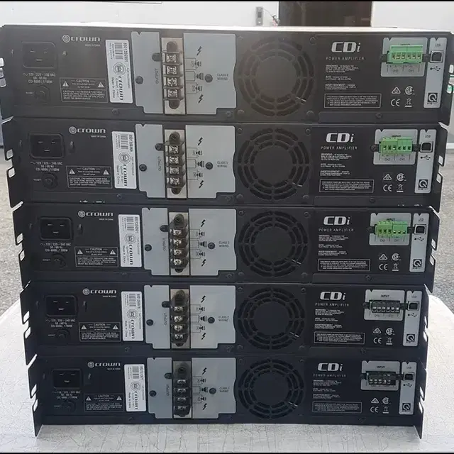 크라운 CDi6000 중고 파워앰프 (2100W + 2100W)