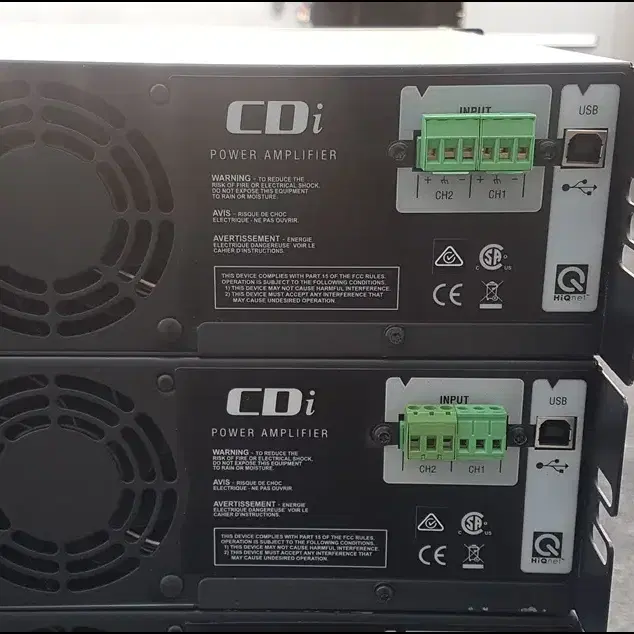 크라운 CDi6000 중고 파워앰프 (2100W + 2100W)