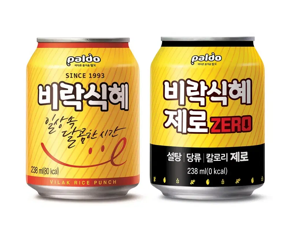 무료배송-비락 식혜 238ml 24개 (제로12개+오리지날12개)