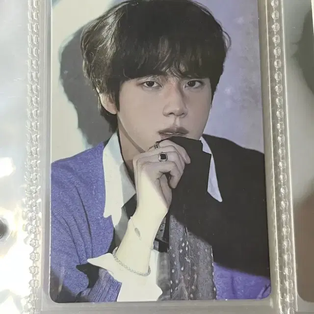 방탄소년단 석진 디에넛 특전 포카 bts jin photocard