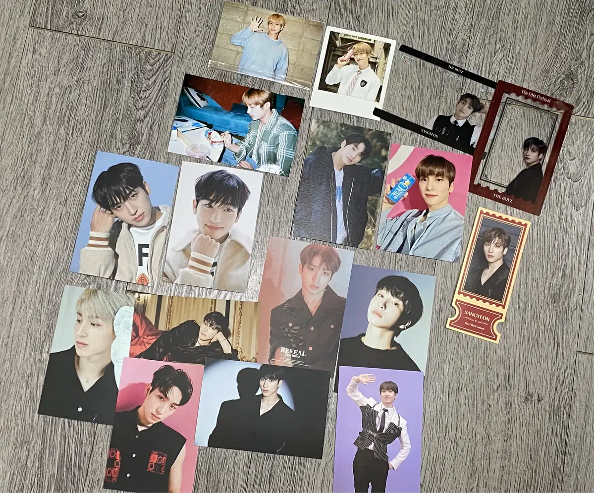 The Boyz sangyeon Merch md wts postcard poster sticker photocard tc Derby Official