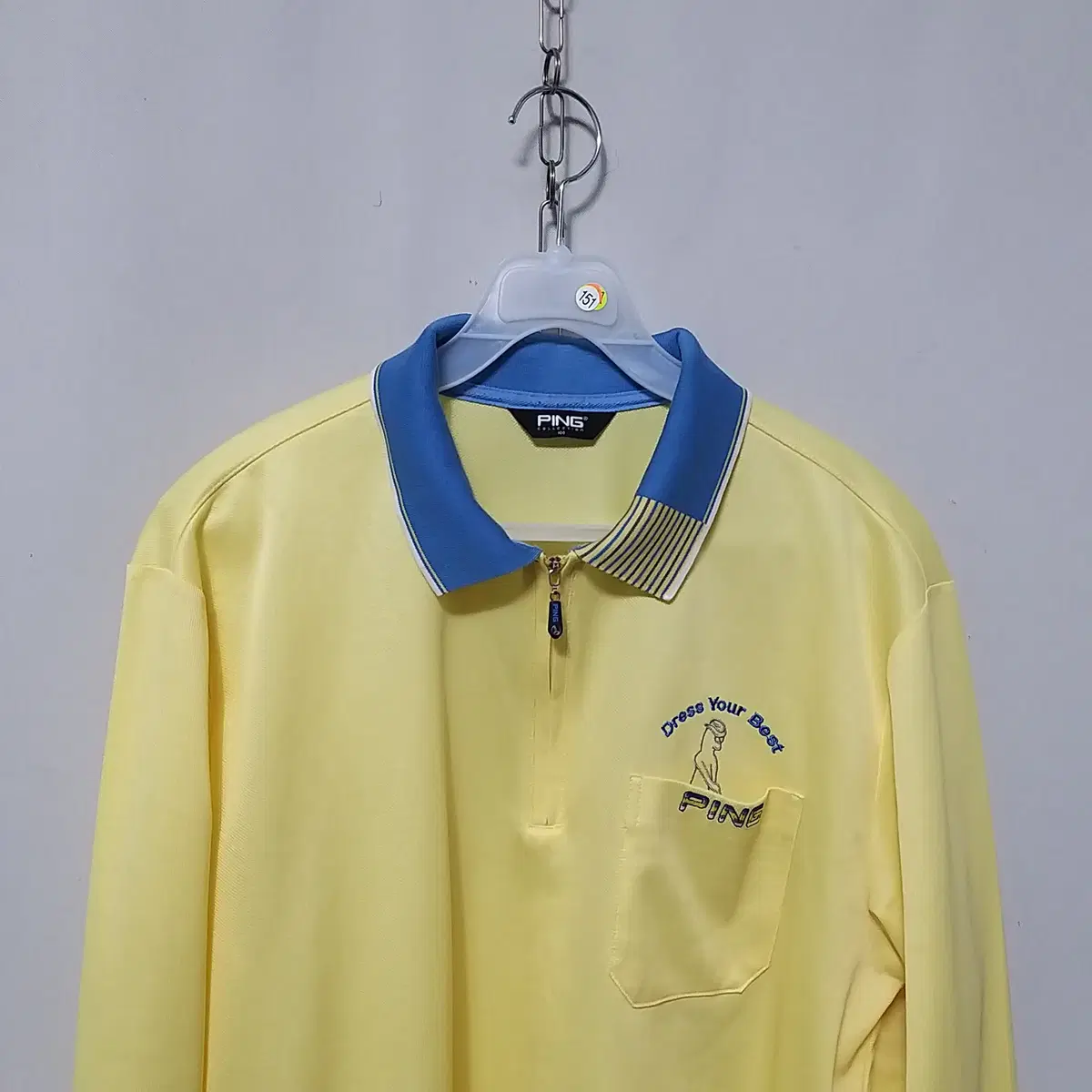 B-151 Ping Men's Spring and Summer Golf Long Sleeve Tee 100