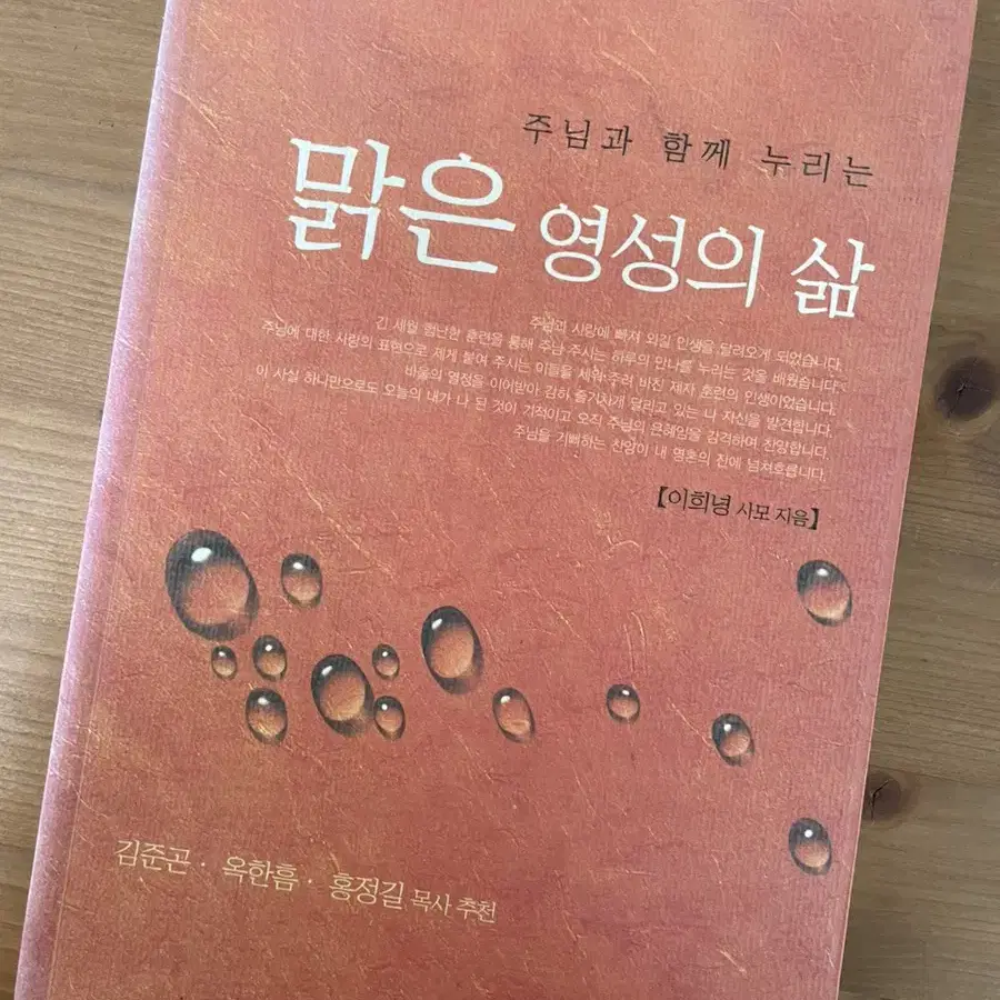 주님과 함께 누리는 맑은 영성의 삶 - 이희녕