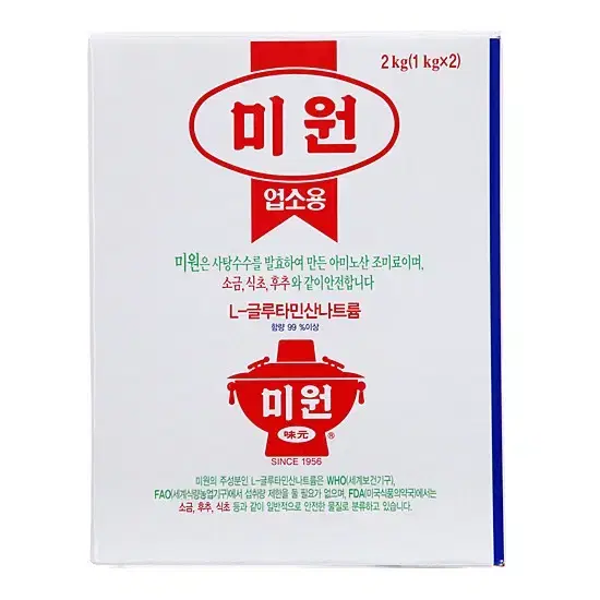 대상 업소용 미원 1kg x 1개