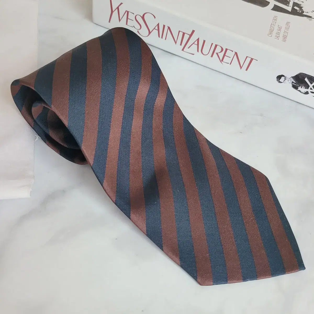 Saint Laurent Genuine Luxury Tie 10cm A+ Grade B1259