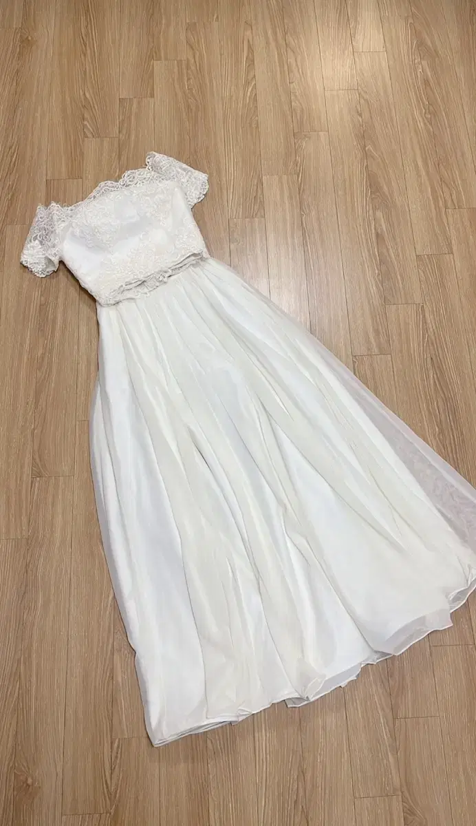 Wedding dress for filming