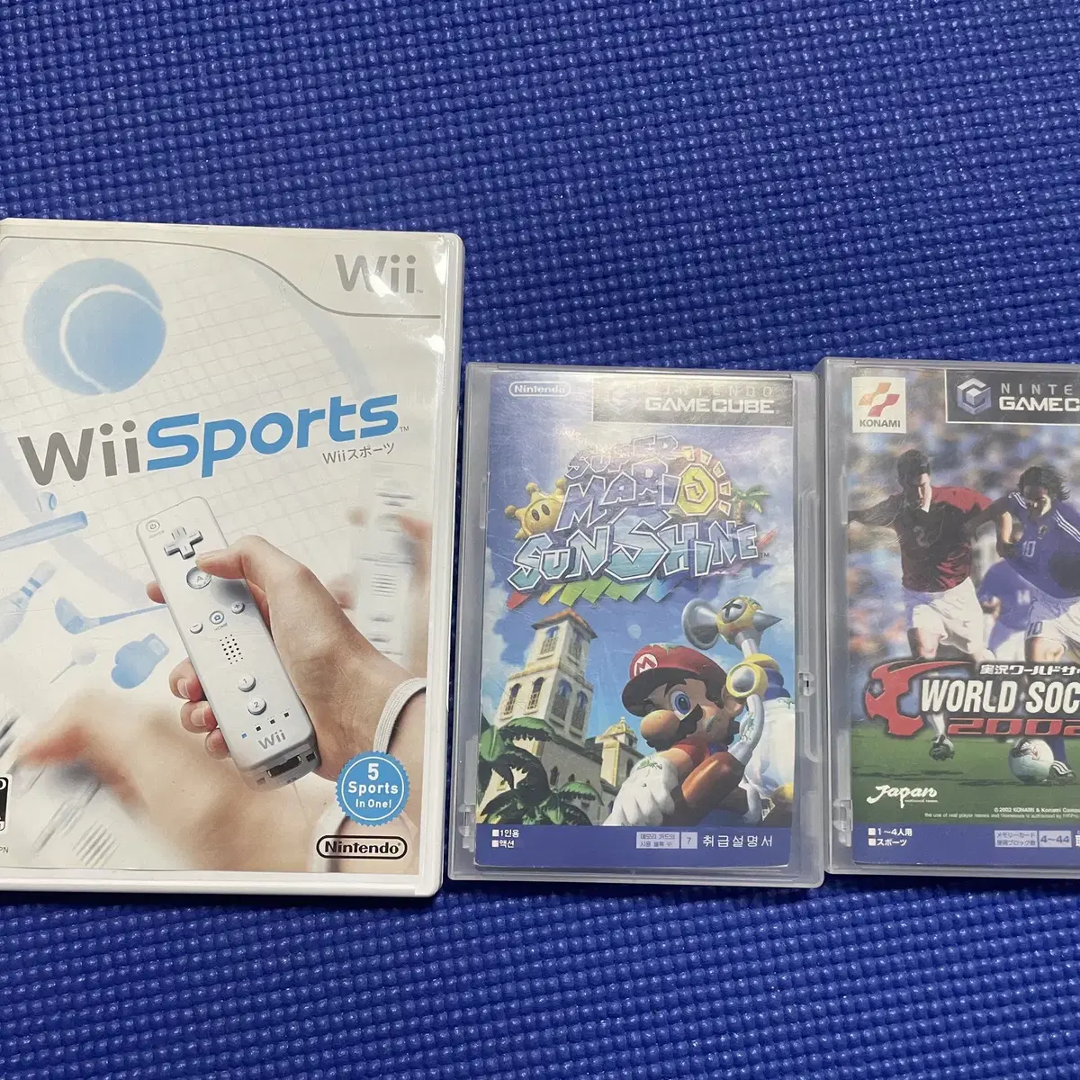 닌텐도 wii + 닌텐도 컨트롤러 + wii 게임 CD 3개