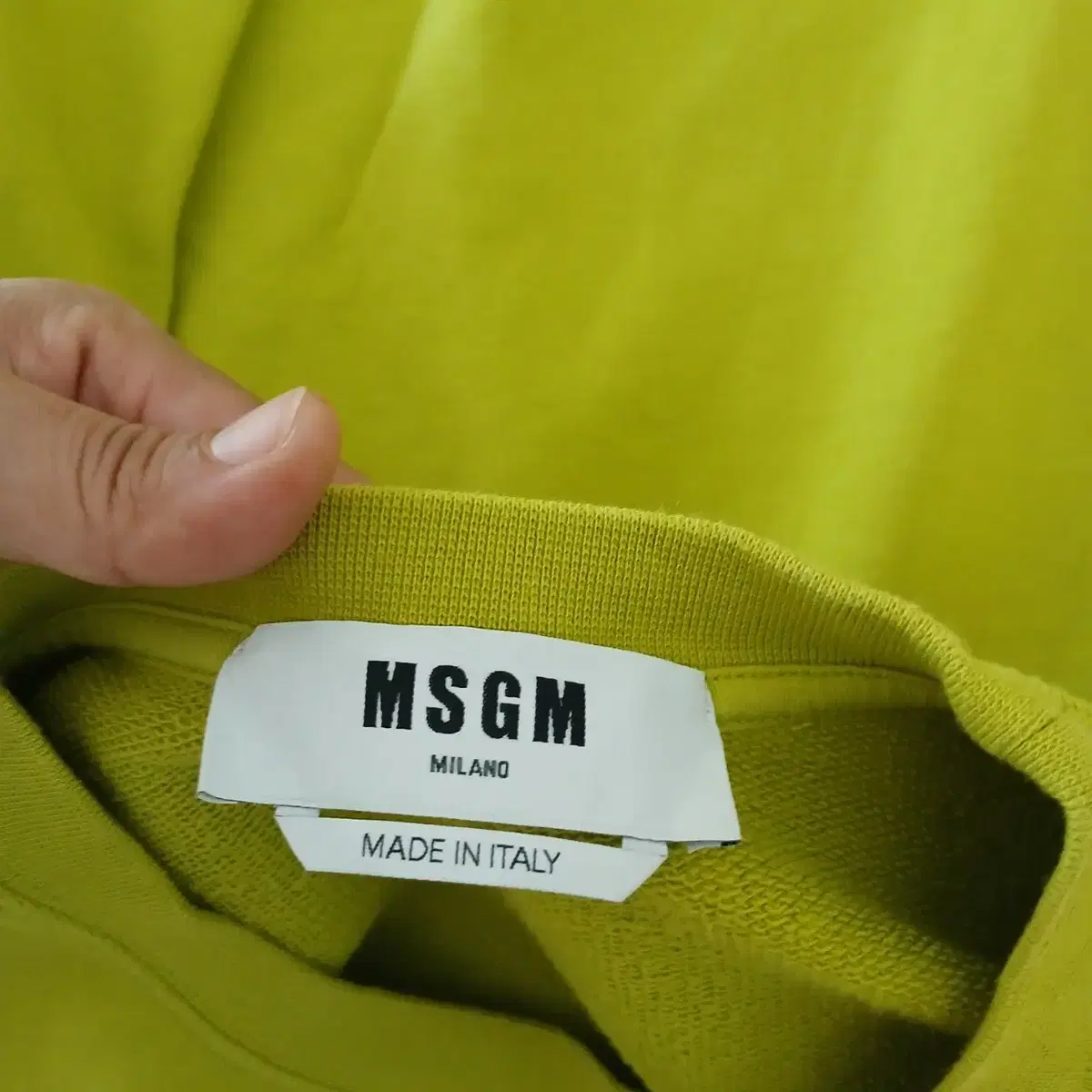 021 MSGM 맨투맨 L