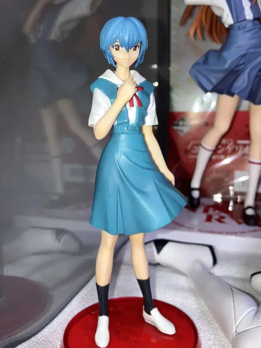 Evangelion Ayanami lay School Uniform Classical Portrait Figure