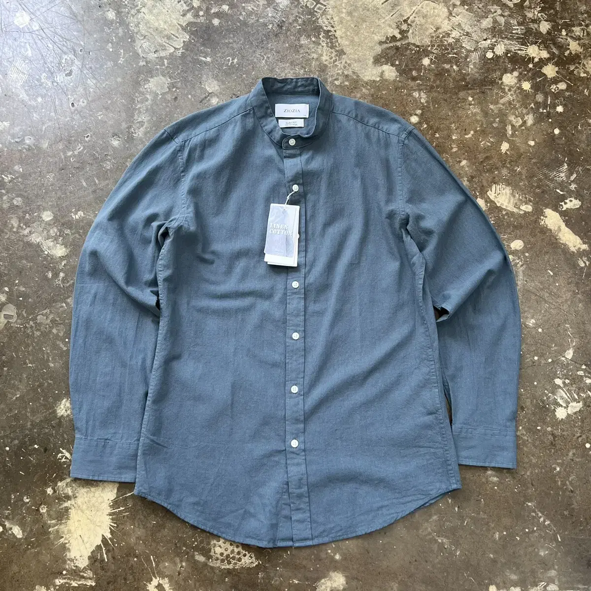 100) New Giorgio Jia Linen Shirt Southern