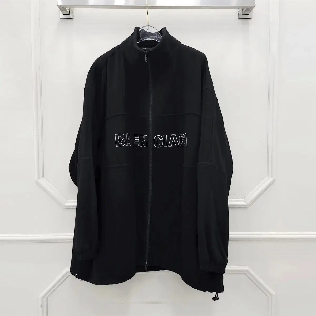 48 / Balenciaga wool track over jacket