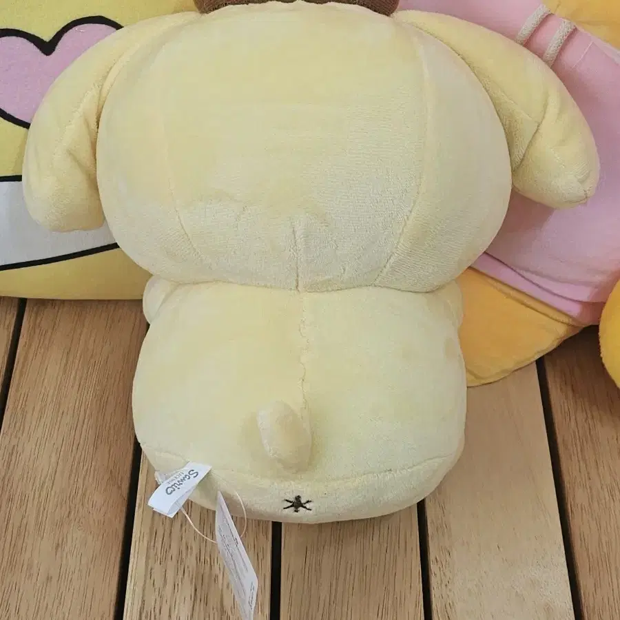 산리오 폼폼푸린 하트 봉제인형 25cm