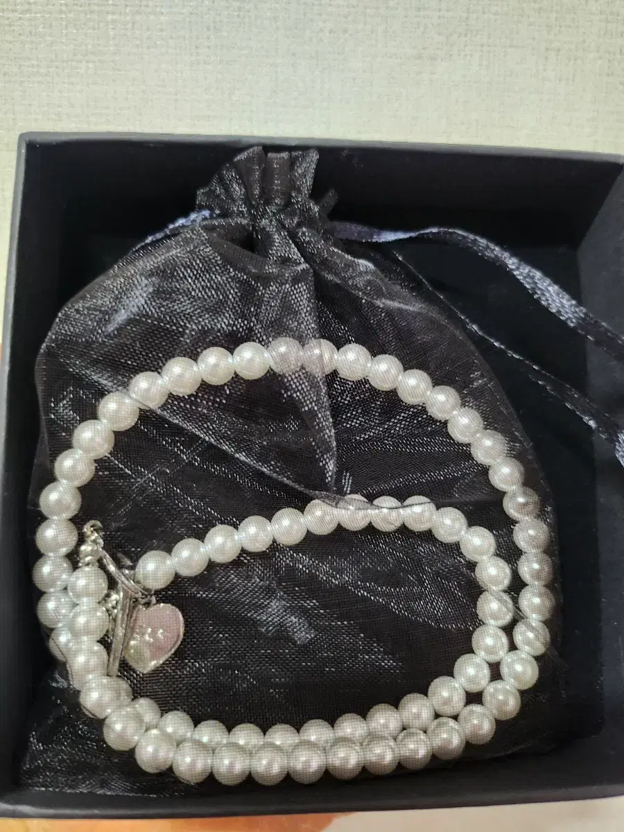 Price reduced)) [MONSTA X]Higher Light Pearl Necklace, 1 Nyangyun wts