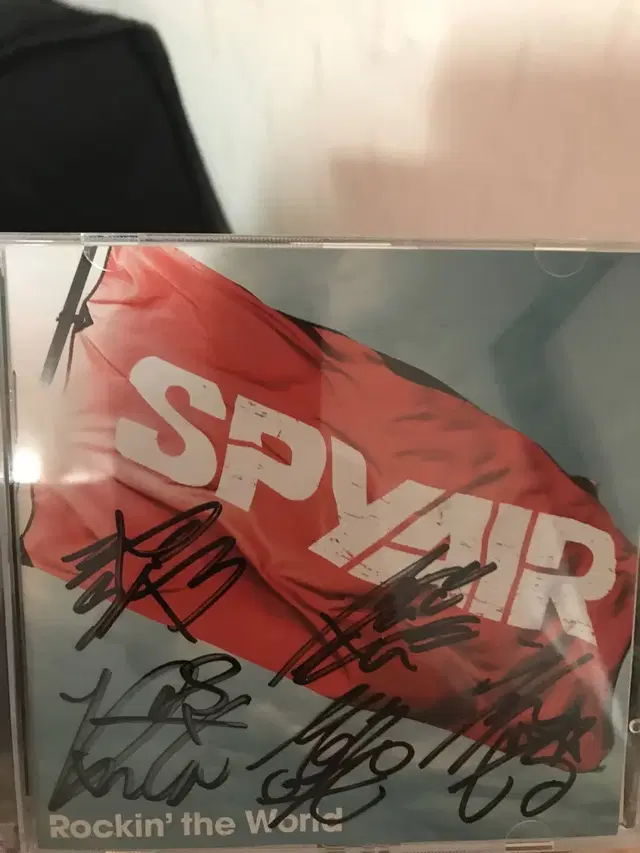 스파이에어 Spyair-Rockin' the World 풀밴드 싸인CD