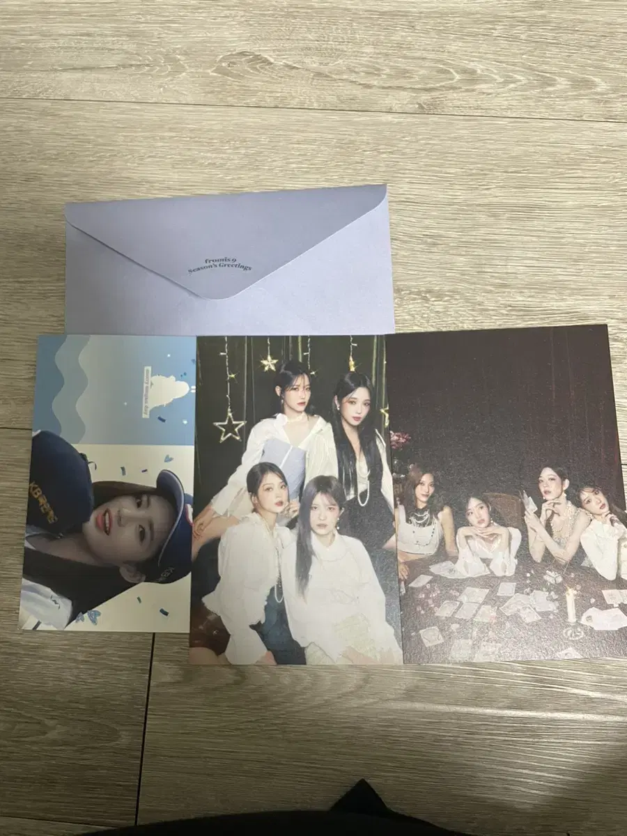 fromis 9 seasons greetings photography sticker sells