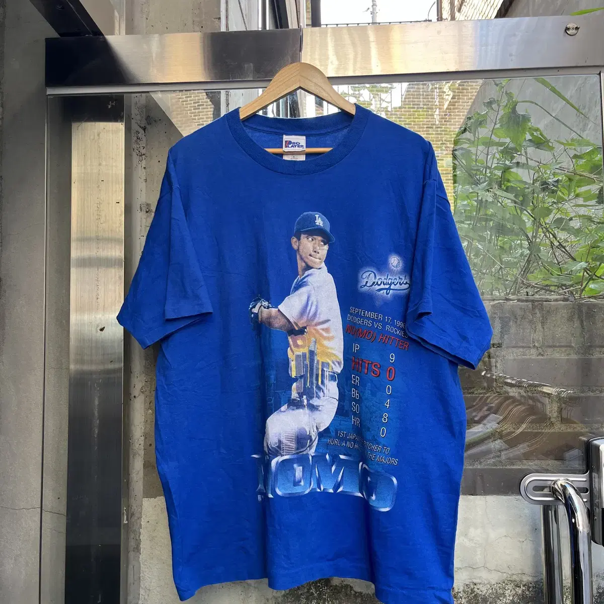 90s LA Dodgers 노모 히데오 티셔츠 (105)