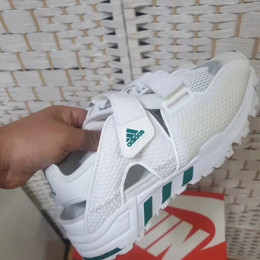 ADIDAS 아디다스 EQT93 이큅먼트93 샌들 245mm 세탁완료