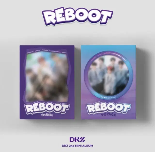 DKZ REBOOT 미개봉 앨범