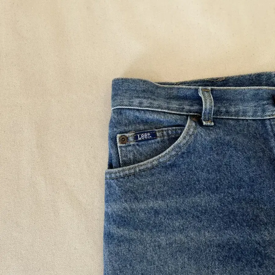 80s 리 Genuine Jeans 데님 팬츠