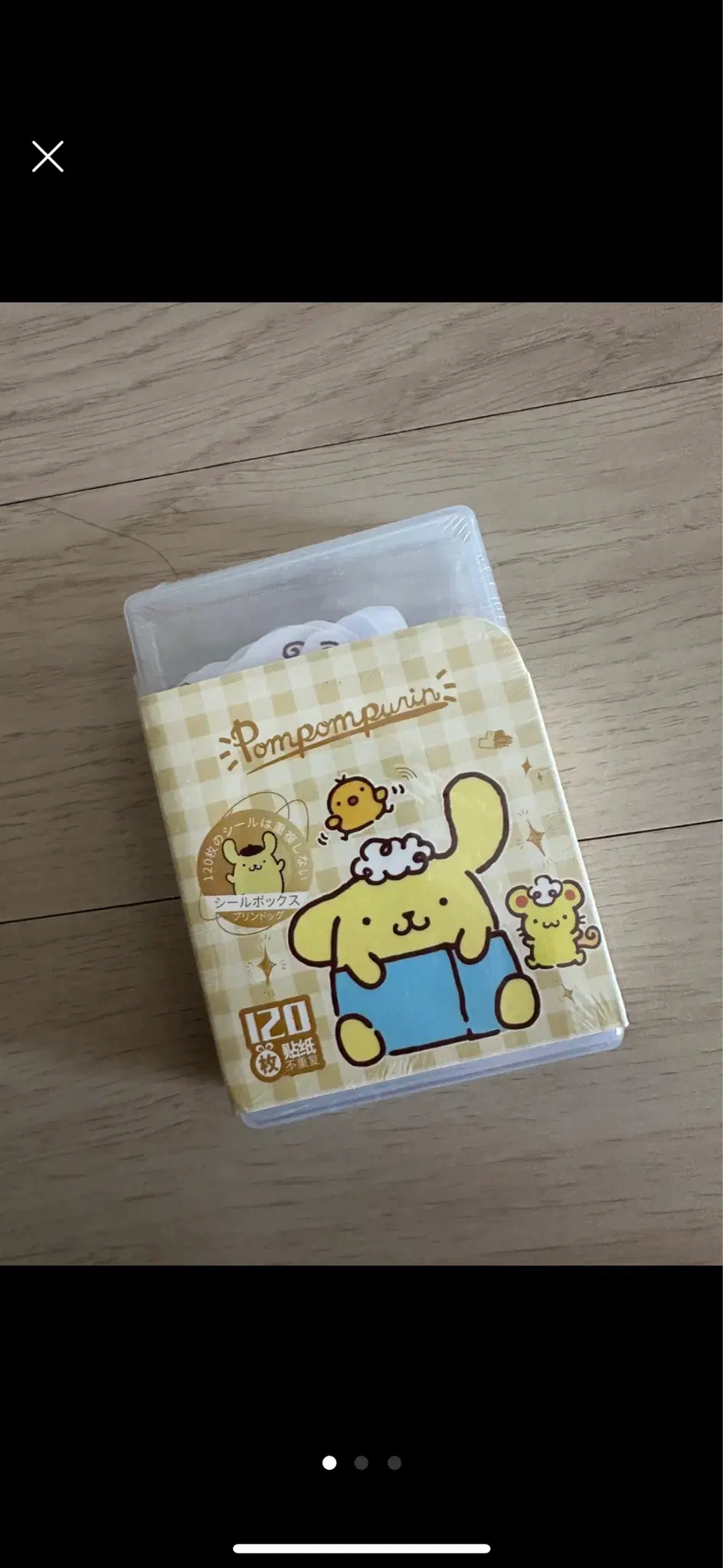 Sanrio Pompompurin Pompu Sculpture Sticker Collection