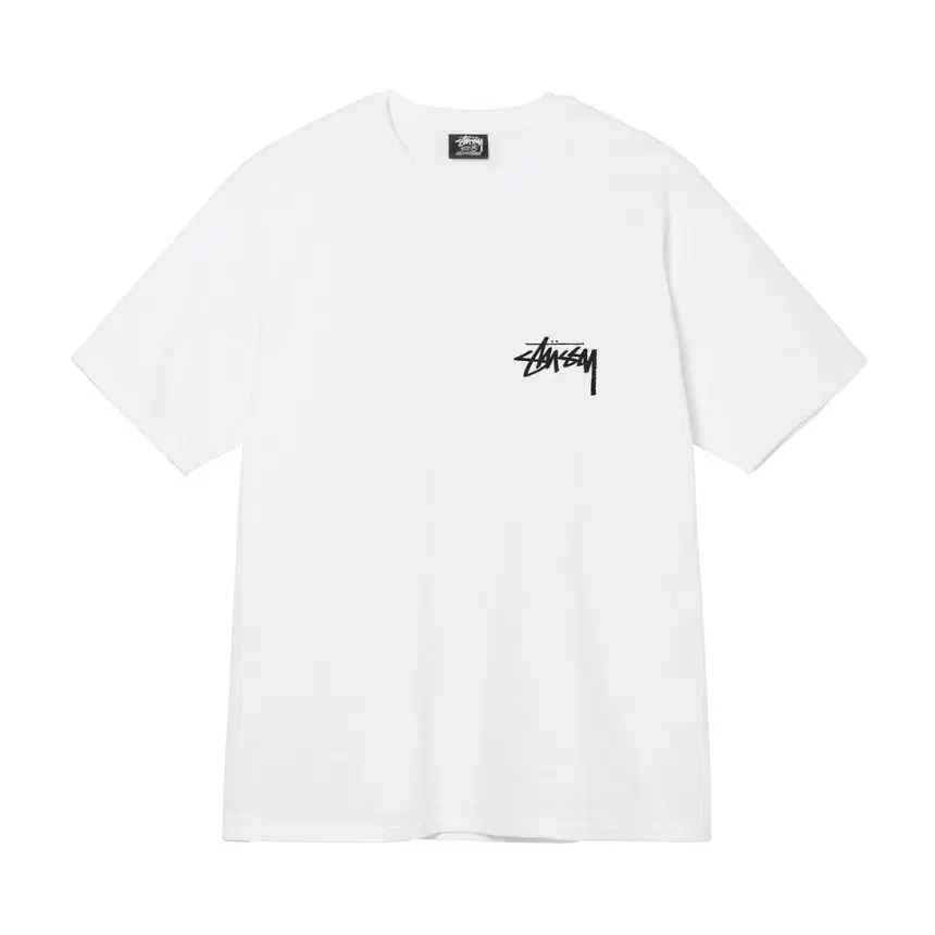 무료배송) STUSSY 스투시 퍼지 다이스 수지 티셔츠 화이트 S