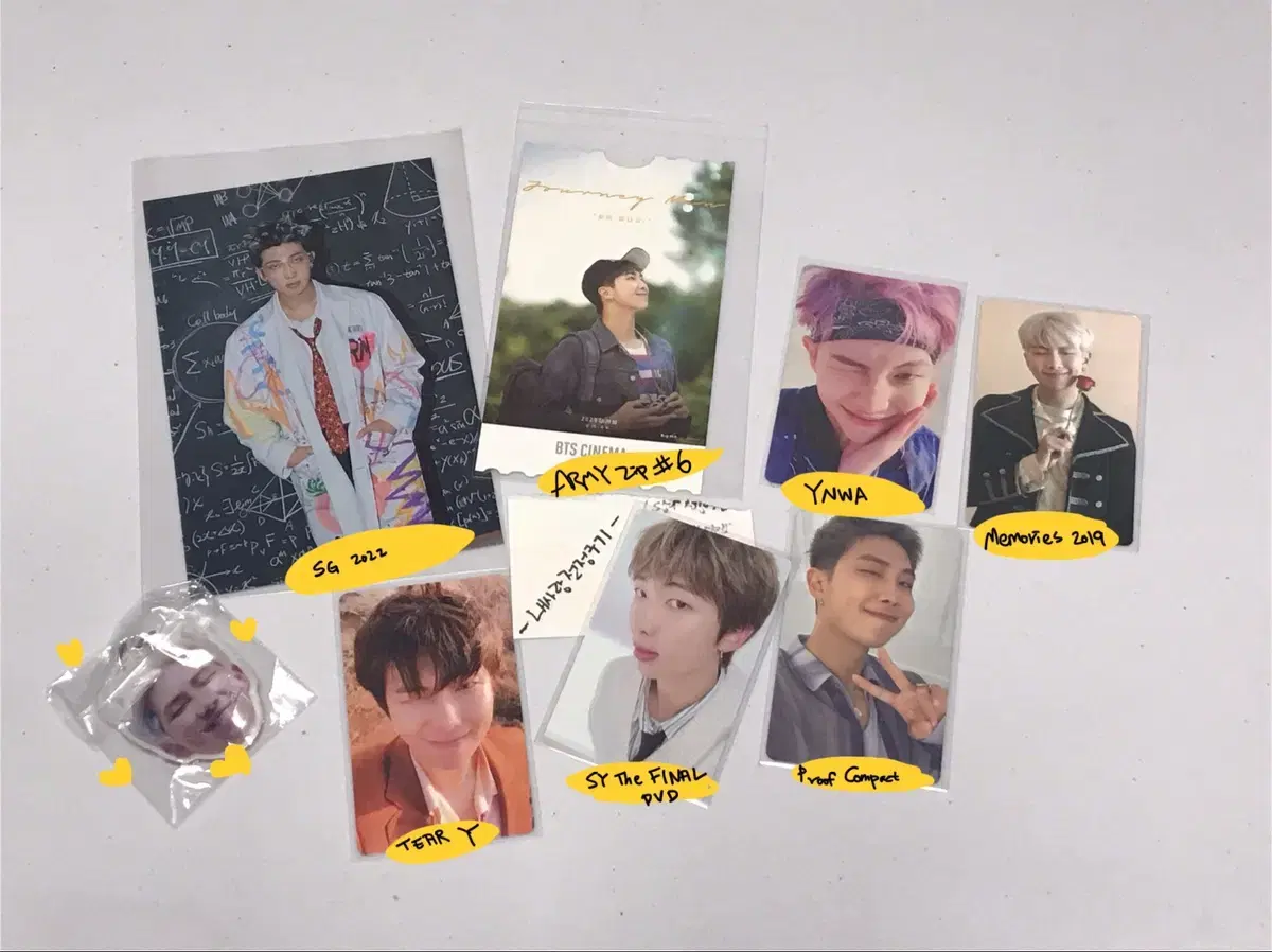 RMPhotocard, Namjoon Tear, Namjoon Hwa Yang Yeon Hwa, Namjoon Sparkle, Namjoon Memories, RM Proof